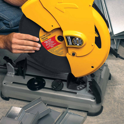DeWalt D28715 14" Heavy-Duty Chop Saw with Quick-Change Keyless Blade Change System