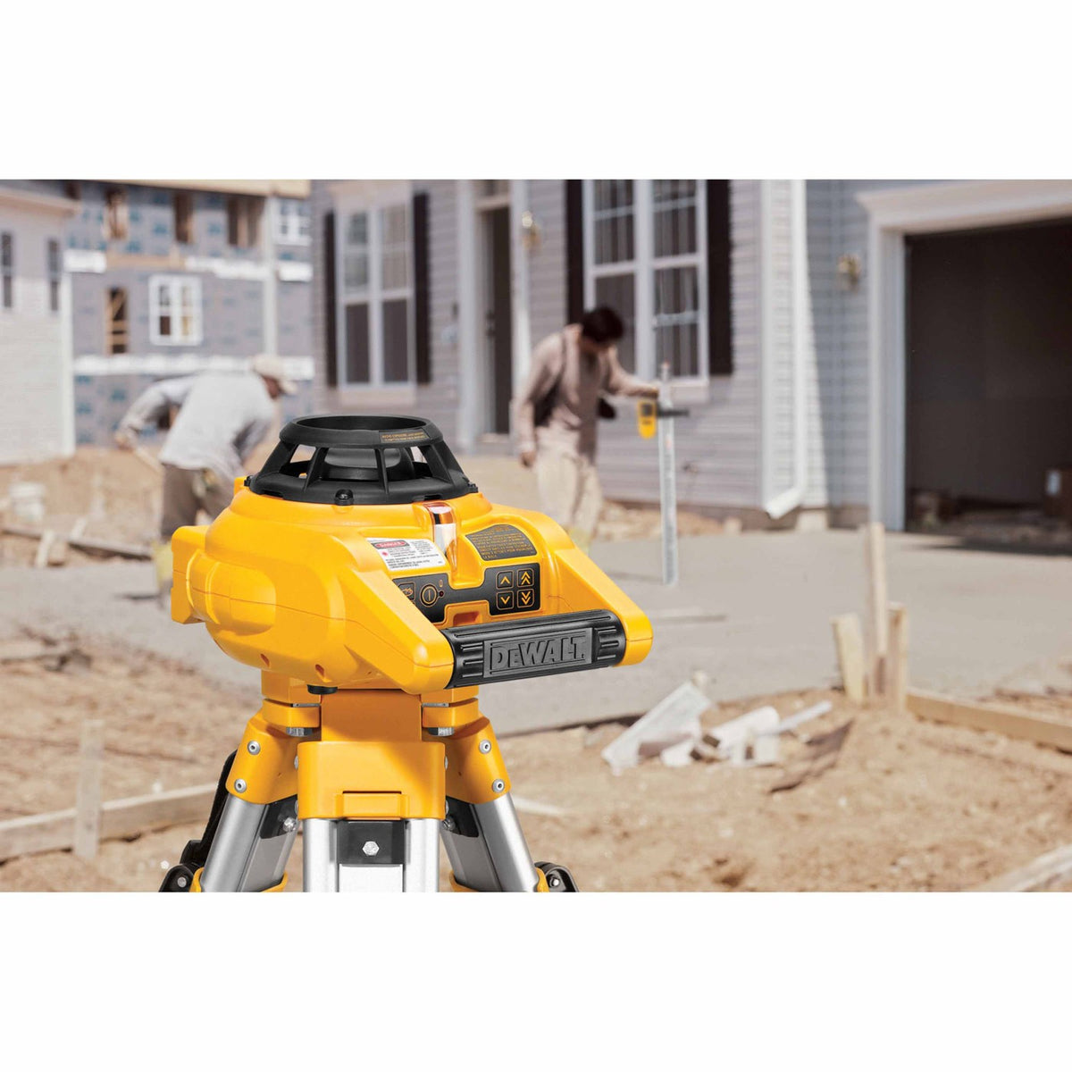 DeWalt DW074KD Heavy-Duty Self-Leveling Interior/Exterior Rotary Laser