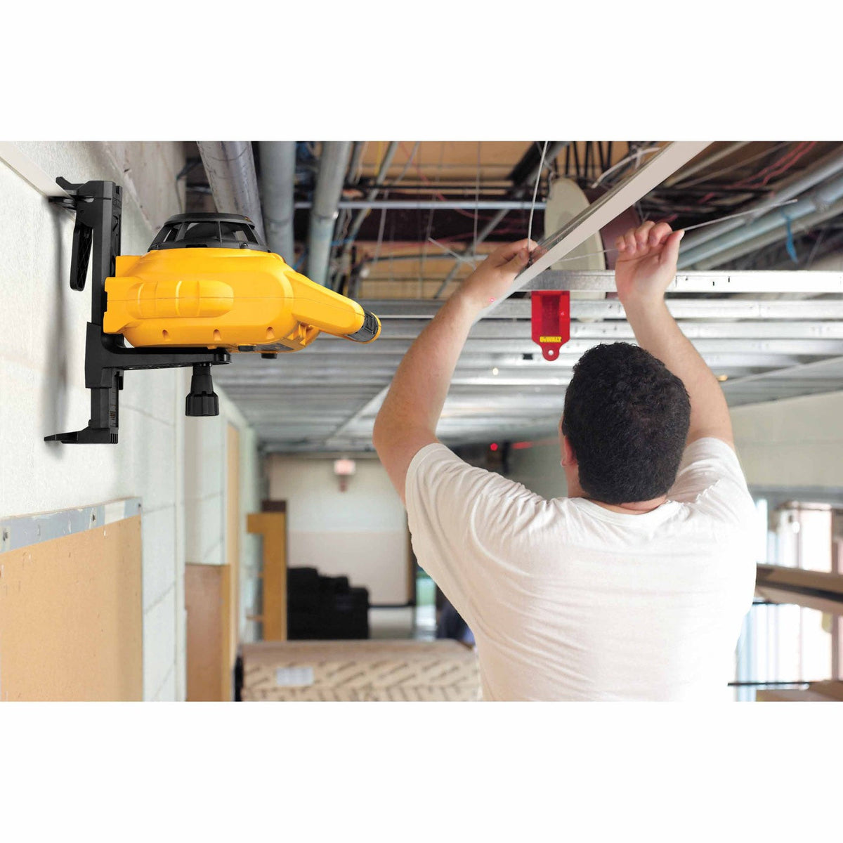 DeWalt DW074KD Heavy-Duty Self-Leveling Interior/Exterior Rotary Laser