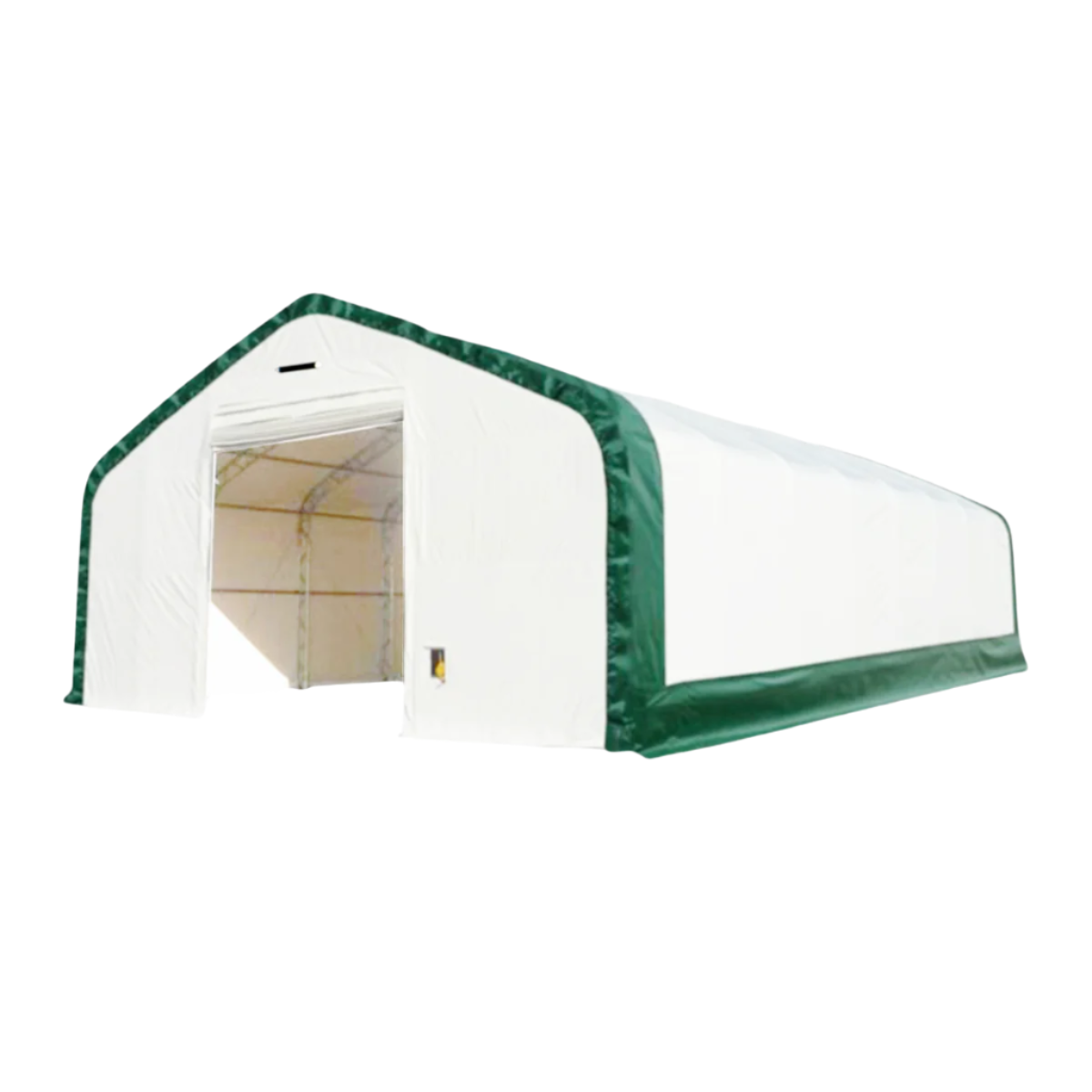 W 20FT x L 33FT x H 16FT Double Truss Storage Shelter