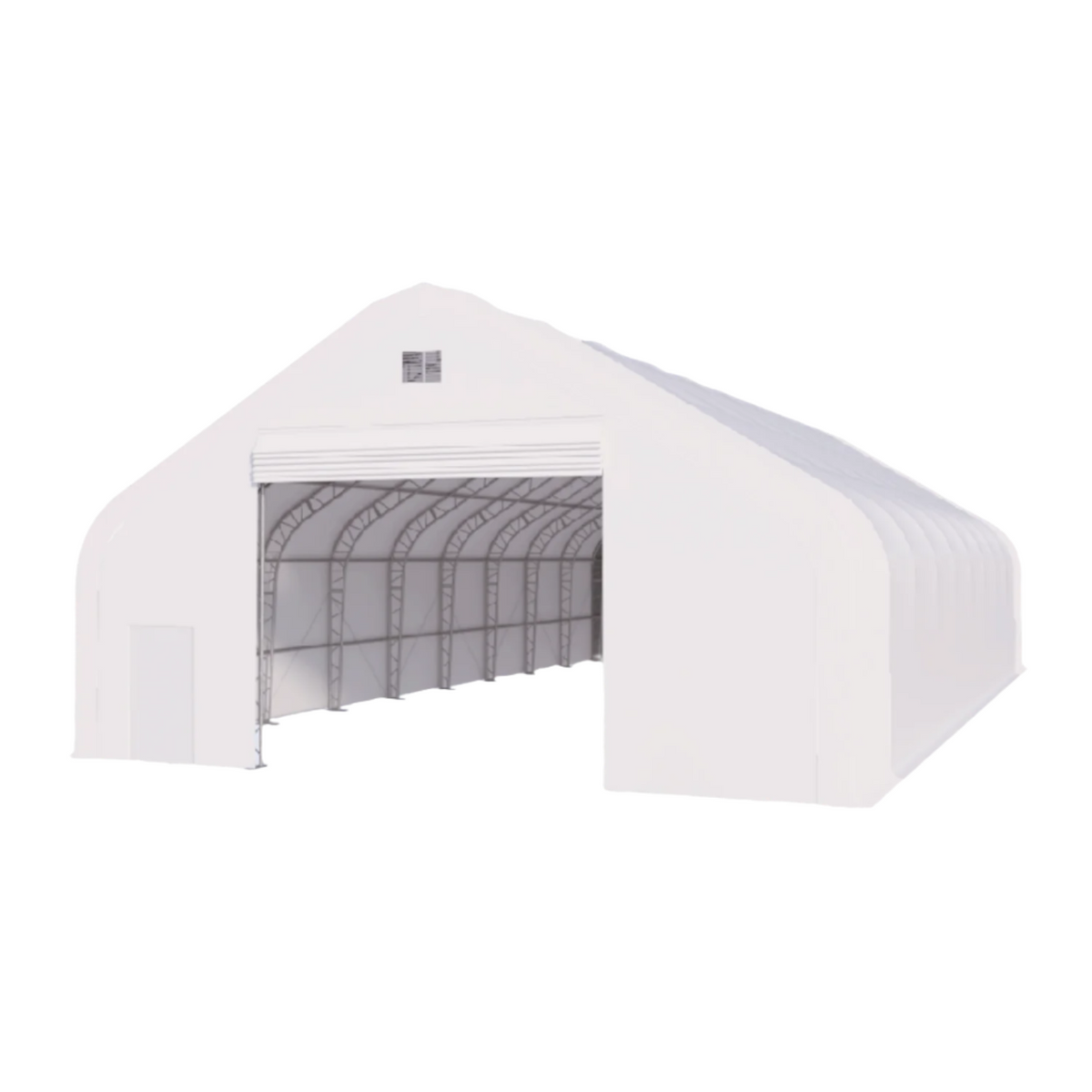 W 50FT x L 80FT x H 23FT Double Truss Storage Shelter