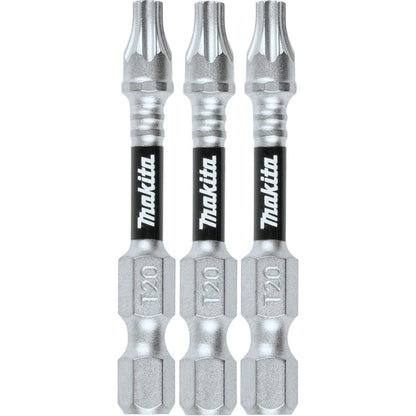 Makita E-00848 Impact XPS T20 Torx 2" Power Bit, 3 Pack