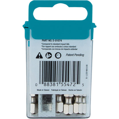 Makita E-01074 Impact XPS T25 Torx 2" Power Bit, 15 Pack