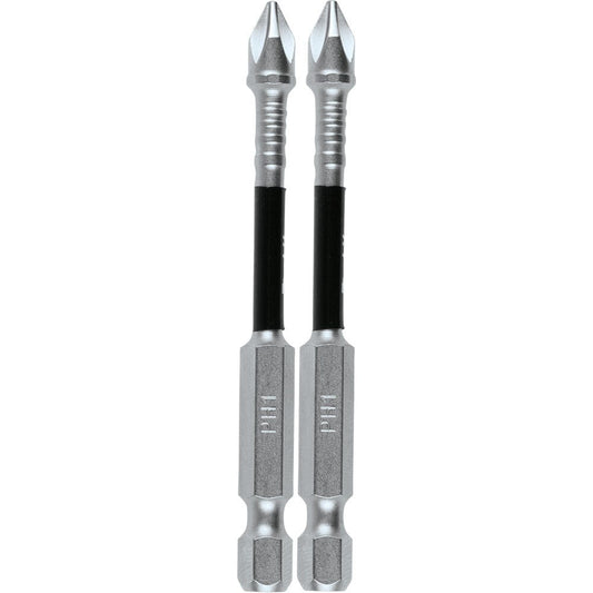 Makita E-01133 Impact XPS #1 Phillips 3" Power Bit, 2 Pack