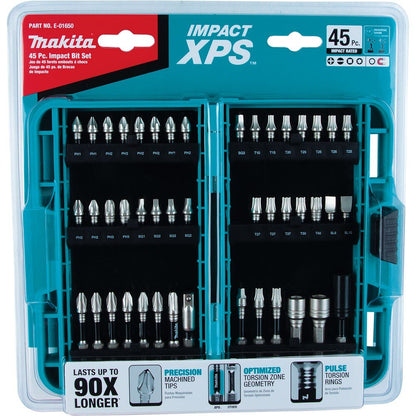 Makita E-01650 Impact XPS 45-Piece Impact Bit Set