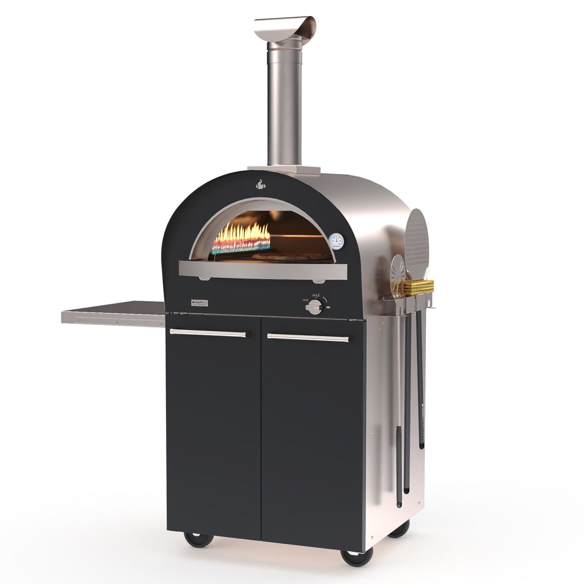 Hearthstone Genio Multi-Fuel Pizza Oven 3.4 w/ Rolling Base