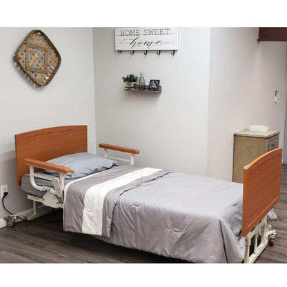 Med-Mizer AllCare Comfortwide Low Hospital Bed