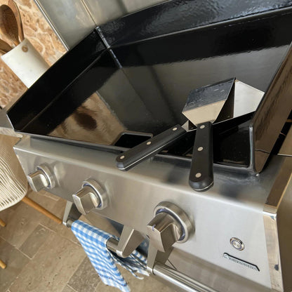 Brabura 32 Gas Griddle (Enameled Cast Iron)