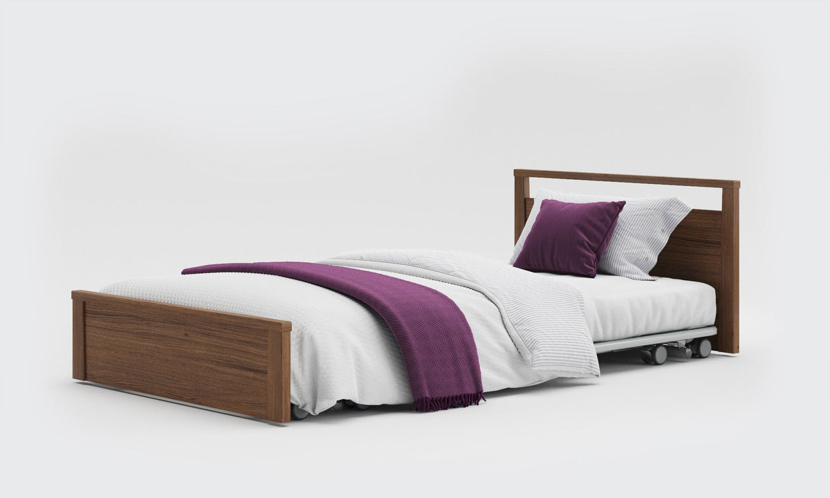 Solo Low Footboard Profiling Floor Bed
