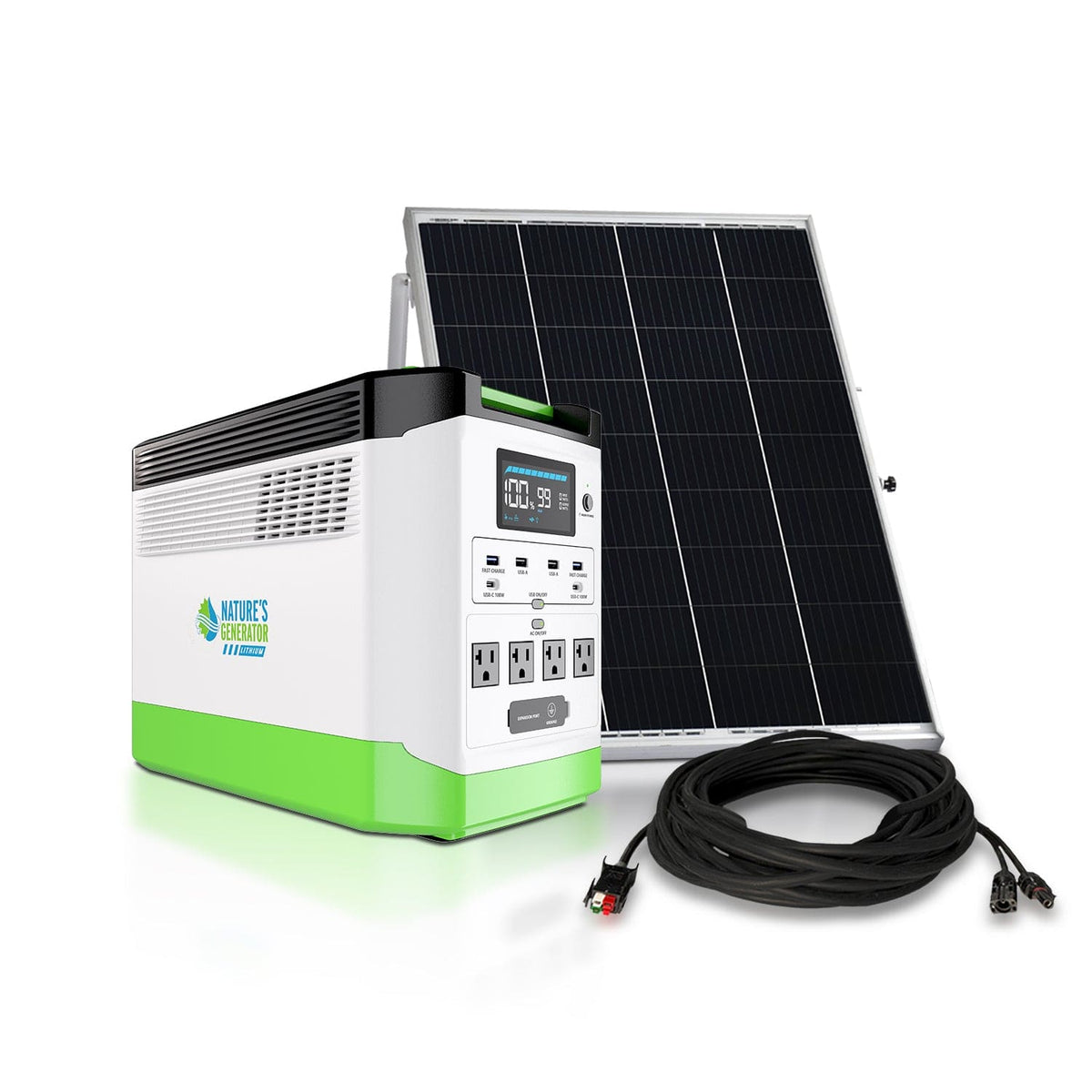 Nature's Generator Lithium 1800 Solar Generator