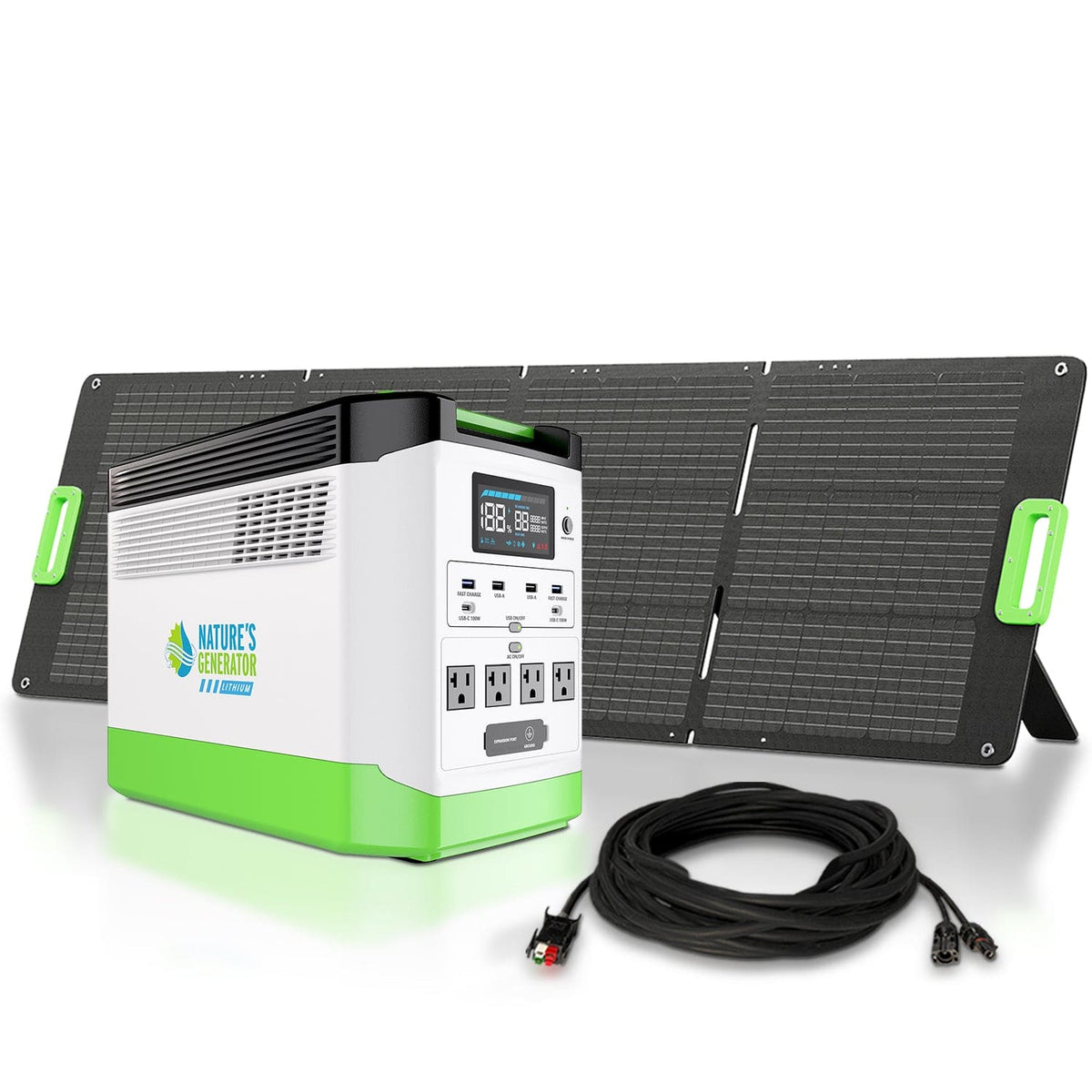 Nature's Generator Lithium 1800 Solar Generator