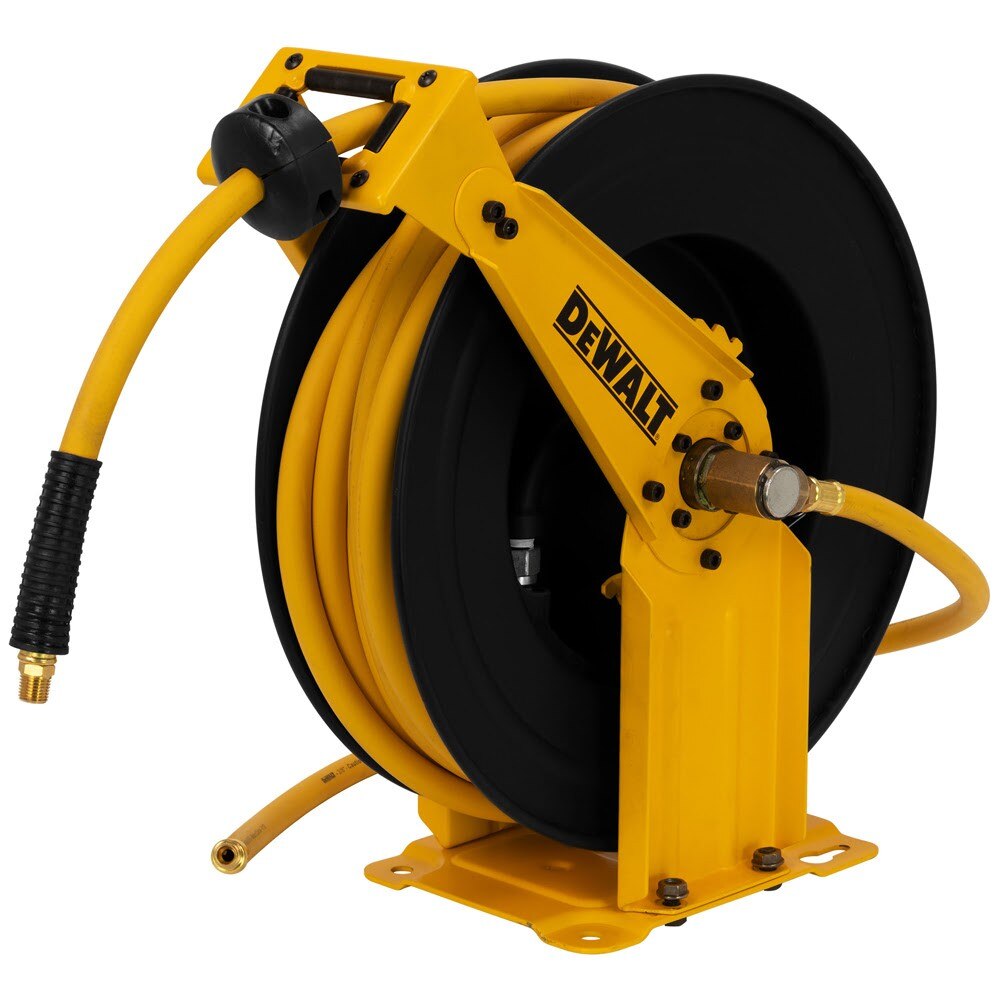 DXCM024-0343 3/8" x 50' Double Arm Auto Retracting Air Hose Reel