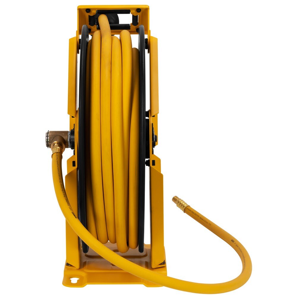 DXCM024-0343 3/8" x 50' Double Arm Auto Retracting Air Hose Reel
