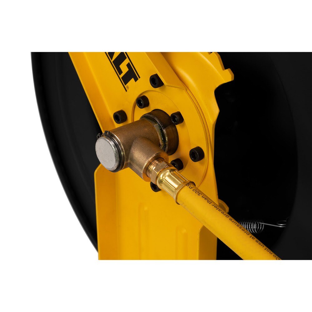 DXCM024-0343 3/8" x 50' Double Arm Auto Retracting Air Hose Reel