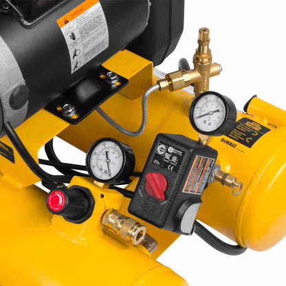 DeWalt DXCMTA1980854 8 Gal. 155 PSI 1.9 HP Electric Dual Voltage Wheelbarrow Air Compressor