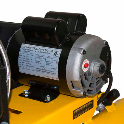 DeWalt DXCMTA1980854 8 Gal. 155 PSI 1.9 HP Electric Dual Voltage Wheelbarrow Air Compressor