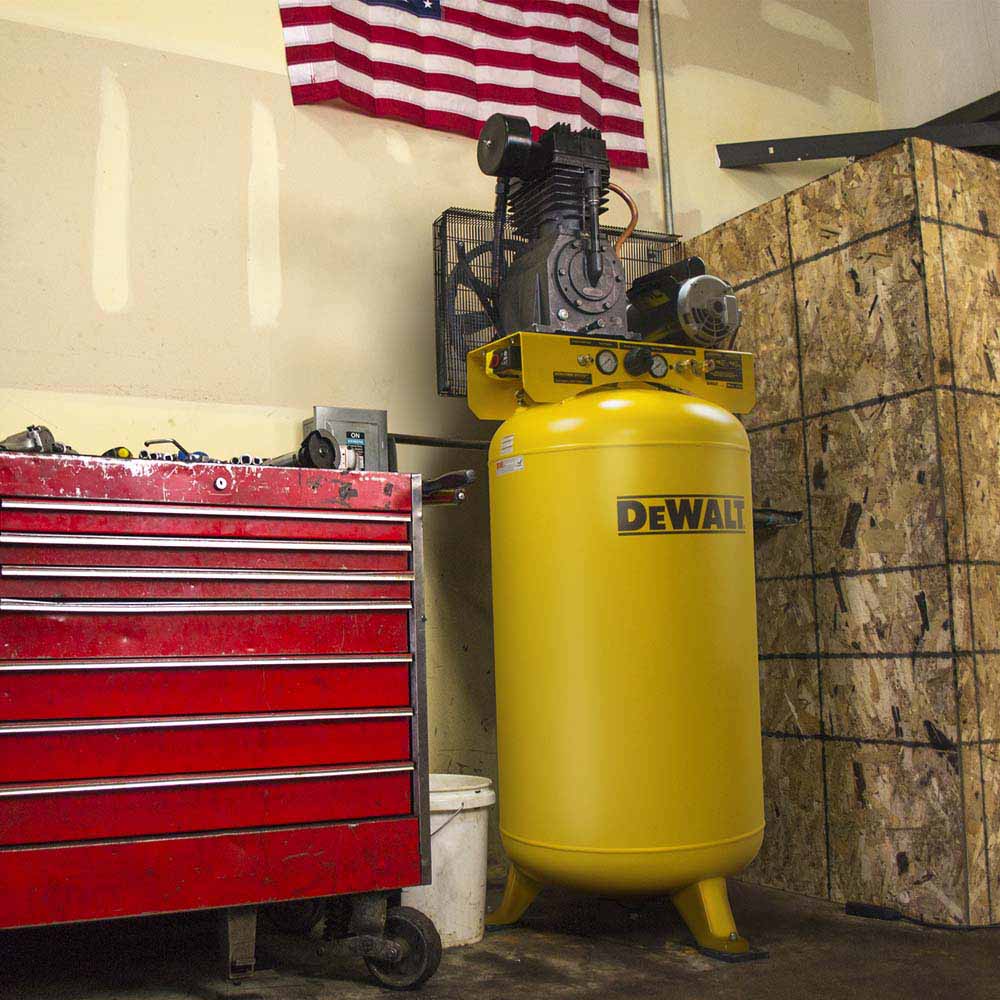 DeWalt DXCMV5048055.1 80 Gallon, Vertical, Two Stage 5 HP