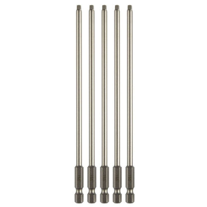 Makita 191V04-6 #2 Square Power Bit, 6-1/8", 5/pk