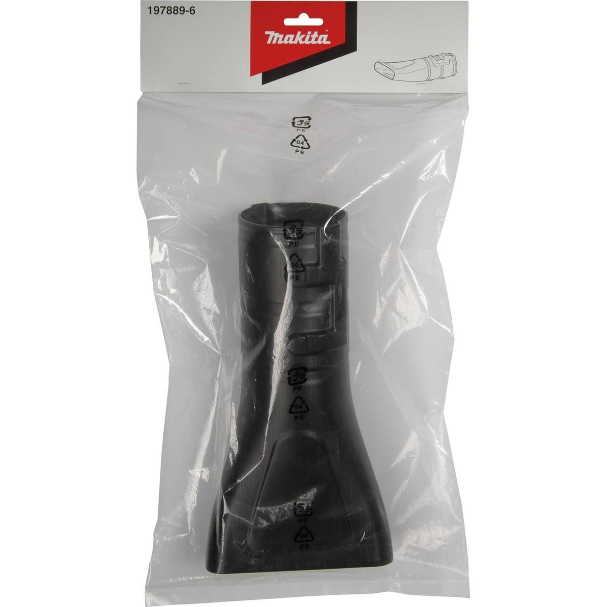 Makita 197889-6 Sweeper Flat End Nozzle for DUB362