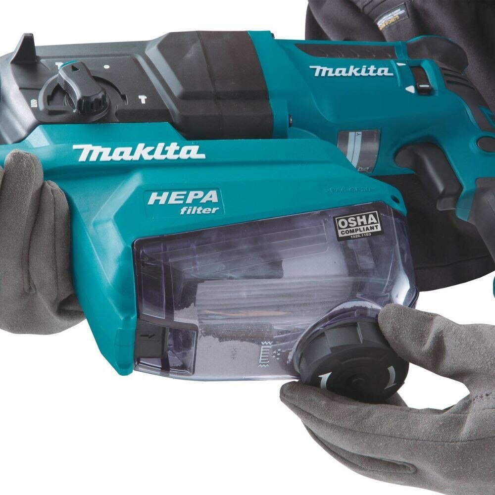 Makita 199587-8 Dust Case with HEPA Filter Cleaning Mechanism