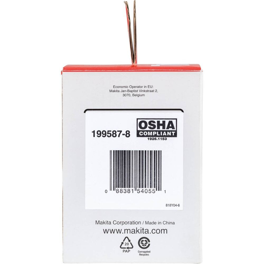 Makita 199587-8 Dust Case with HEPA Filter Cleaning Mechanism