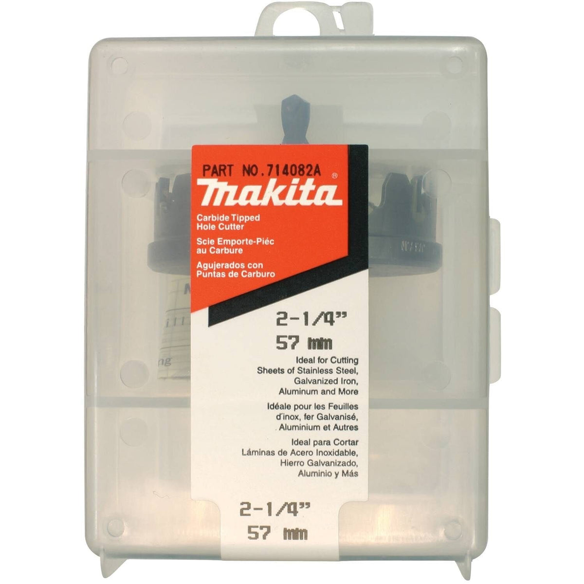 Makita 714082-A 2-1/4" Carbide-Tipped Hole Saw