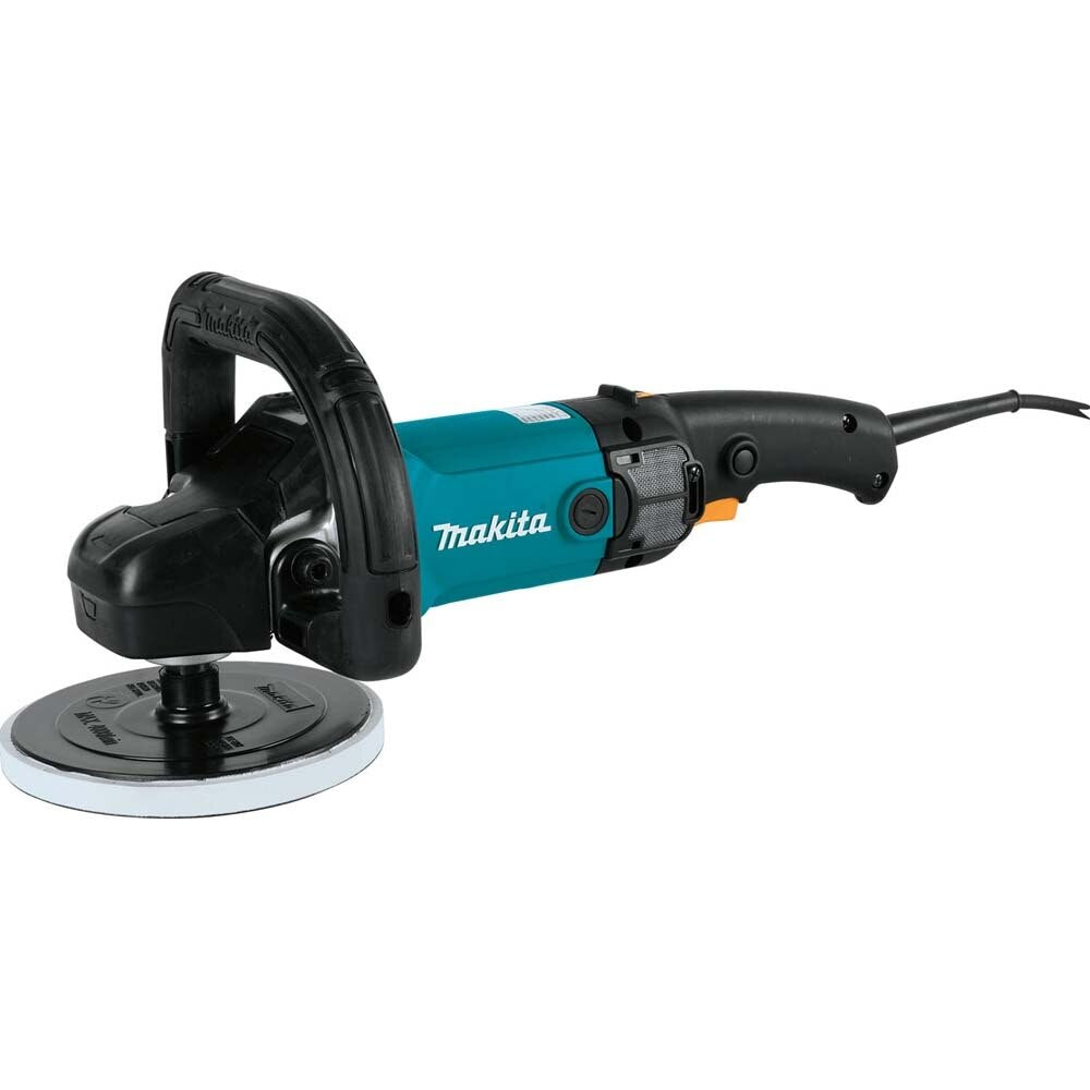 Makita 9237CX2 7" Polisher with Variable Speed and Accessories