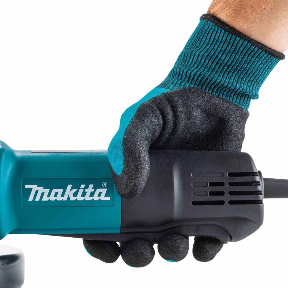 Makita 9558HP 5" Paddle Switch Angle Grinder, with AC/DC Switch
