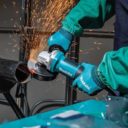 Makita 9558HP 5" Paddle Switch Angle Grinder, with AC/DC Switch