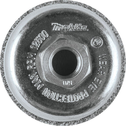 Makita A-98398 3" Crimped Wire Cup Brush, 5/8"-11