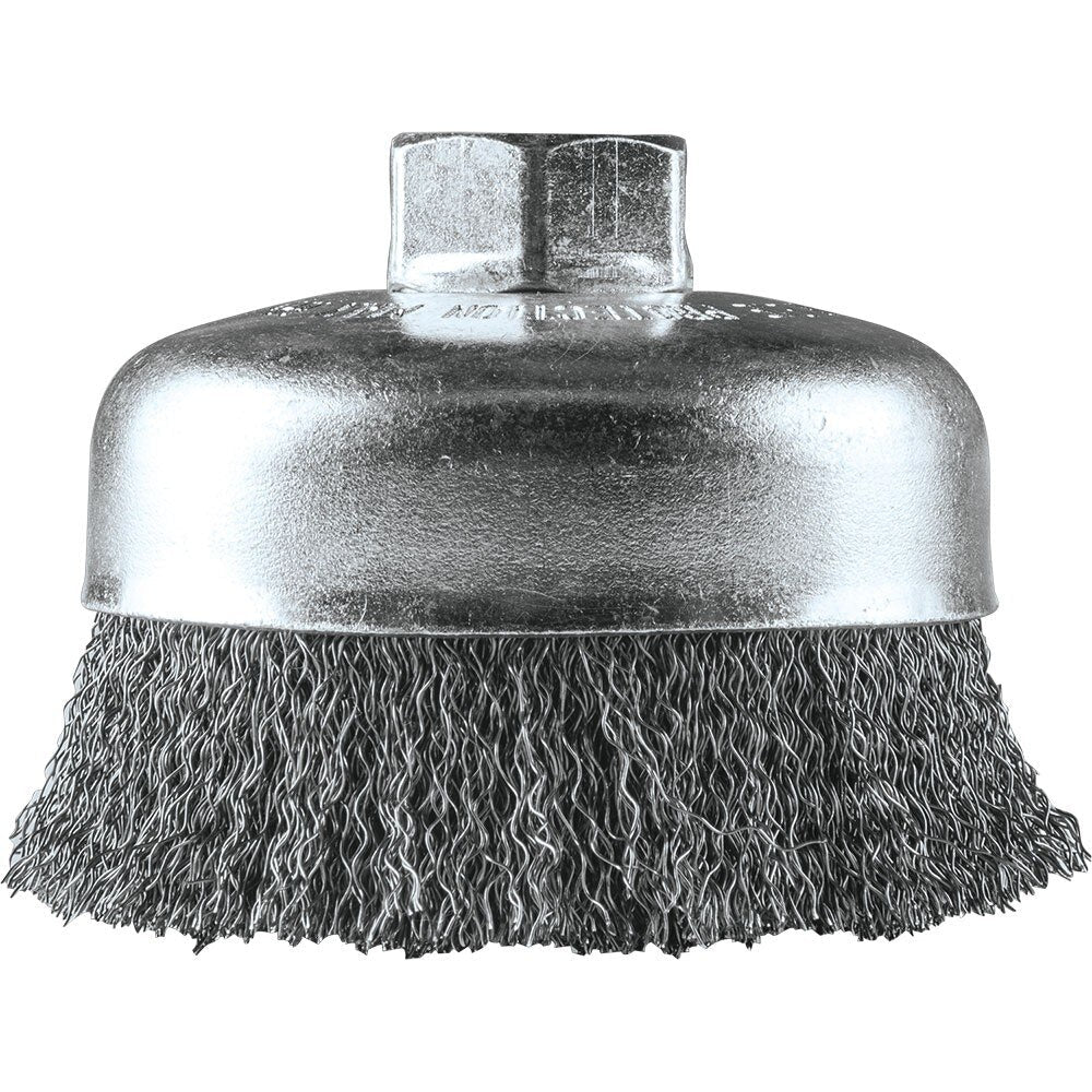 Makita A-98407 4" Crimped Wire Cup Brush, 5/8"-11
