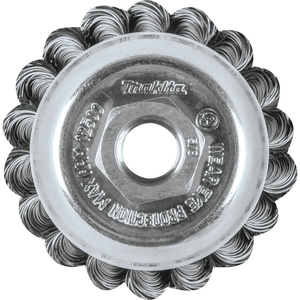 Makita A-98429 2-3/4" Knot Wire Cup Brush, 5/8"-11