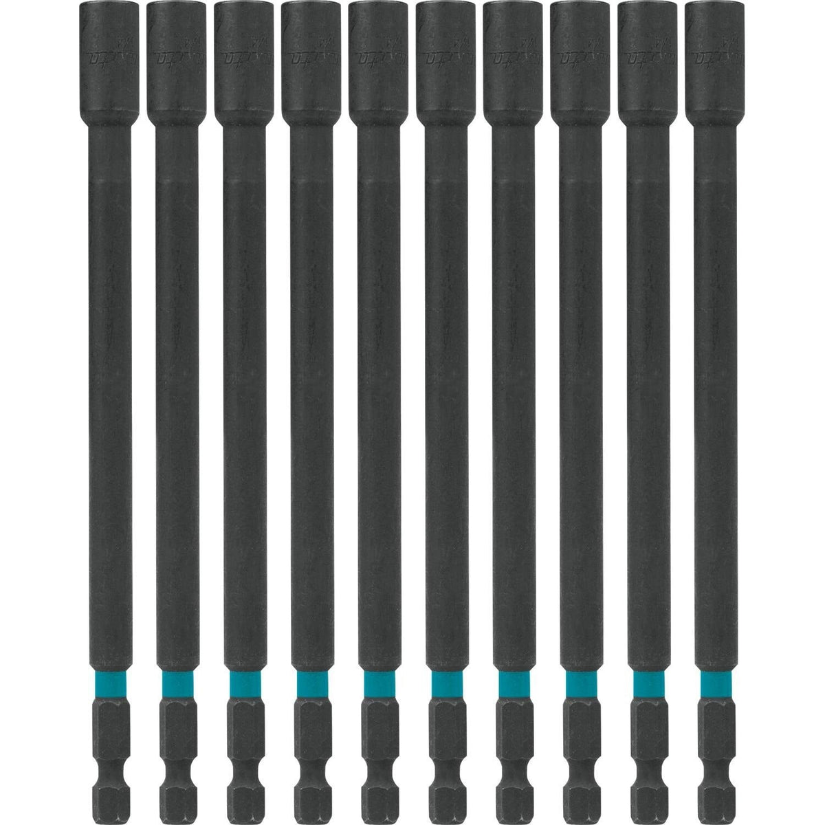 Makita A-99459 ImpactX  1/4" x 6" Magnetic Nut Driver, 10/pk, Bulk