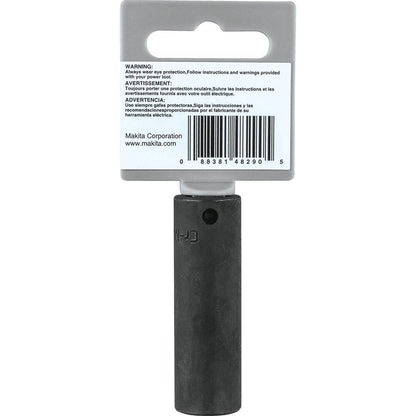 Makita A-99568 1/2" Deep Well Impact Socket, 3/8" Drive