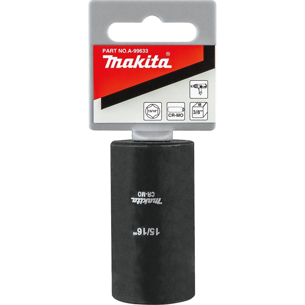 Makita A-99633 15/16" Deep Well Impact Socket, 3/8" Drive