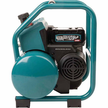 Makita AC001GM1 40V max XGT Brushless Cordless 2 Gallon Quiet Series Compressor Kit (4.0Ah)