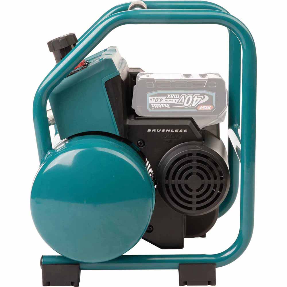 Makita AC001GZ 40V max XGT Brushless Cordless 2 Gallon Quiet Series Compressor, Tool Only