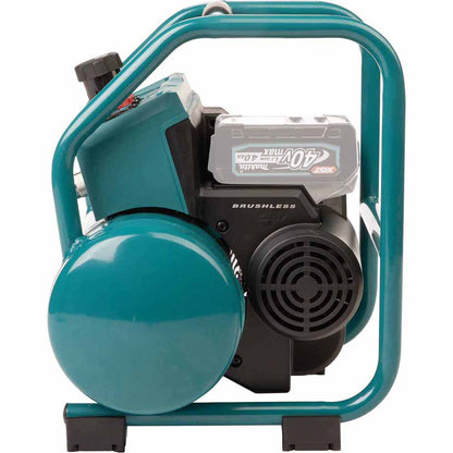 Makita AC001GZ 40V max XGT Brushless Cordless 2 Gallon Quiet Series Compressor, Tool Only