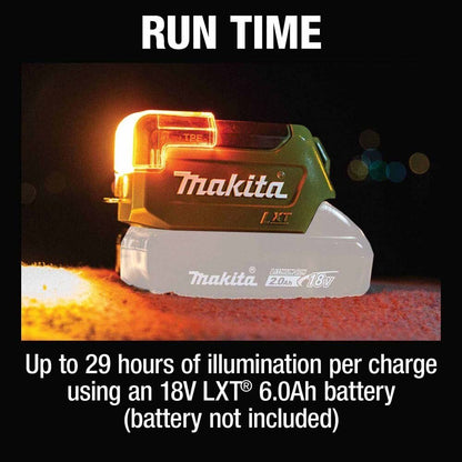 Makita ADML817 Outdoor Adventure 18V LXT Compact L.E.D. Flashlight, Flashlight Only(Bare tool)