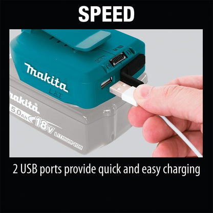 Makita ADP05 18V LXT USB Charging Adapter