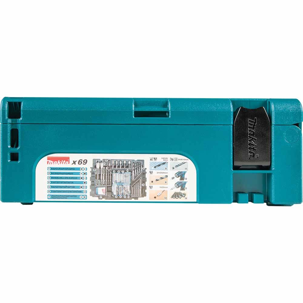 Makita B-49638 69 Pc. Metric Drill and Screw Bit Set