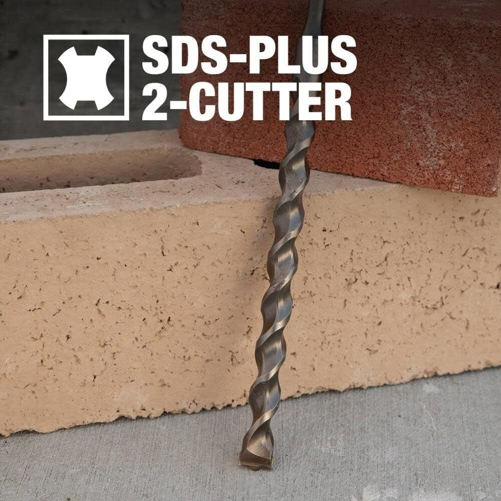 Makita B-60969 5 Pc. SDS-PLUS Bit Set, 2-Cutter