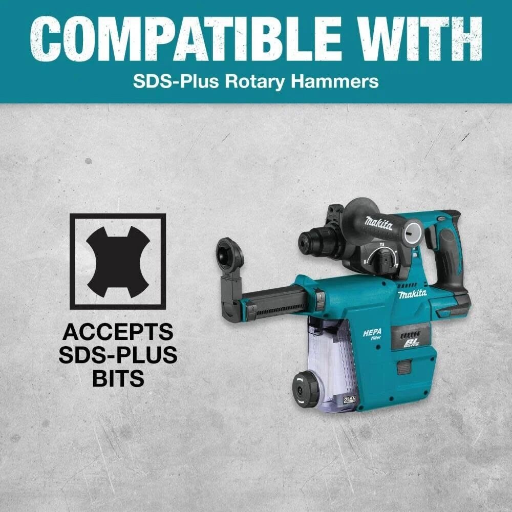 Makita B-60969 5 Pc. SDS-PLUS Bit Set, 2-Cutter