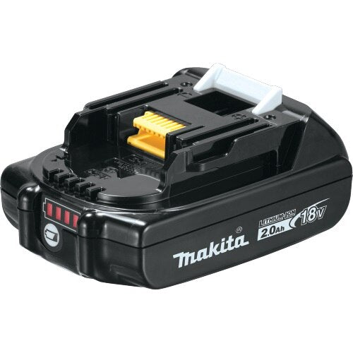 Makita BL1820B-2 18V Compact Lithium-Ion 2.0Ah Battery, 2 Pack