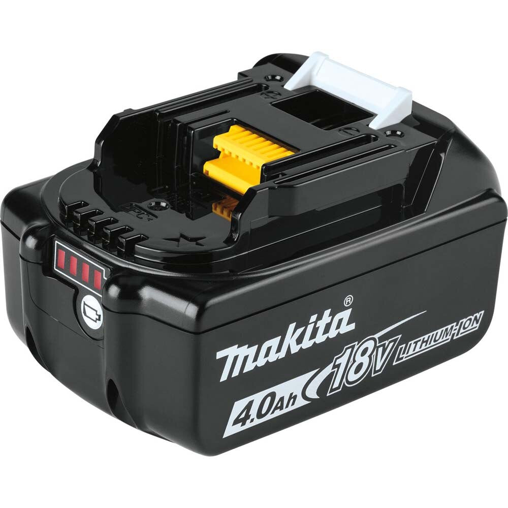 Makita BL1840BDC2X 18V LXT Lithium-Ion Battery and Rapid Optimum Charger Starter Pack (4.0Ah, 2 Batteries + Charger)