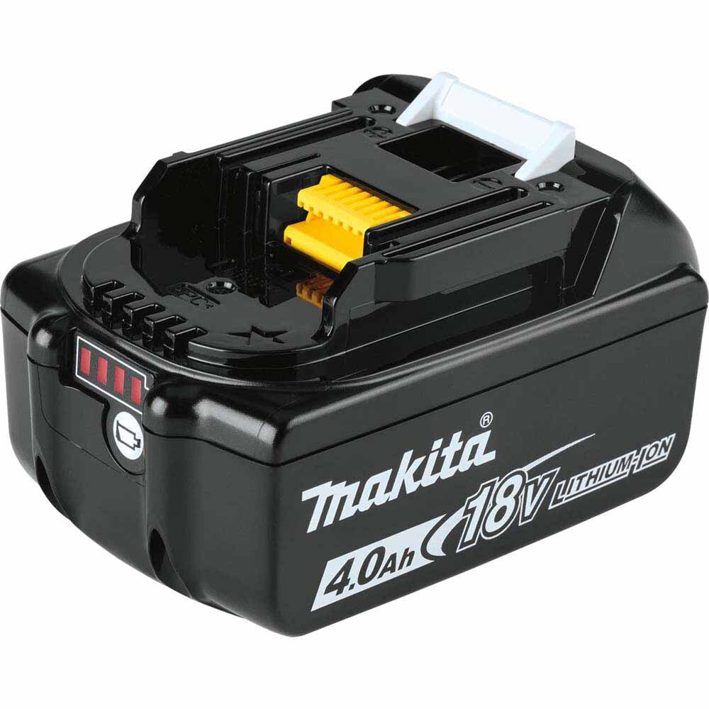 Makita BL1840BSC2 18V LXT Lithium-Ion Battery and Charger Starter Pack, 2ea. BL1840B, DC18SD (4.0Ah)