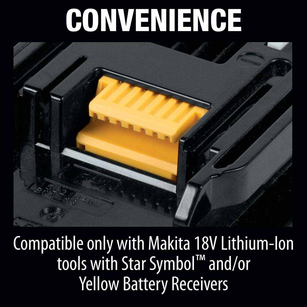 Makita BL1840BSC2 18V LXT Lithium-Ion Battery and Charger Starter Pack, 2ea. BL1840B, DC18SD (4.0Ah)