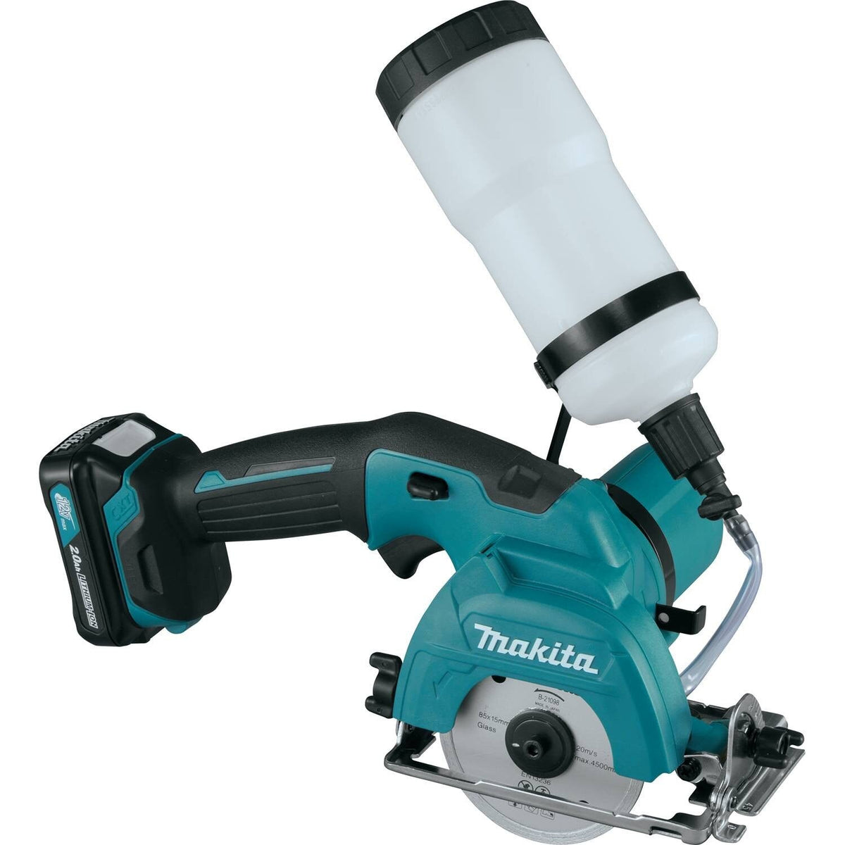 Makita CC02R1 12V Max CXT 3-3/8" Tile and Glass Saw Kit