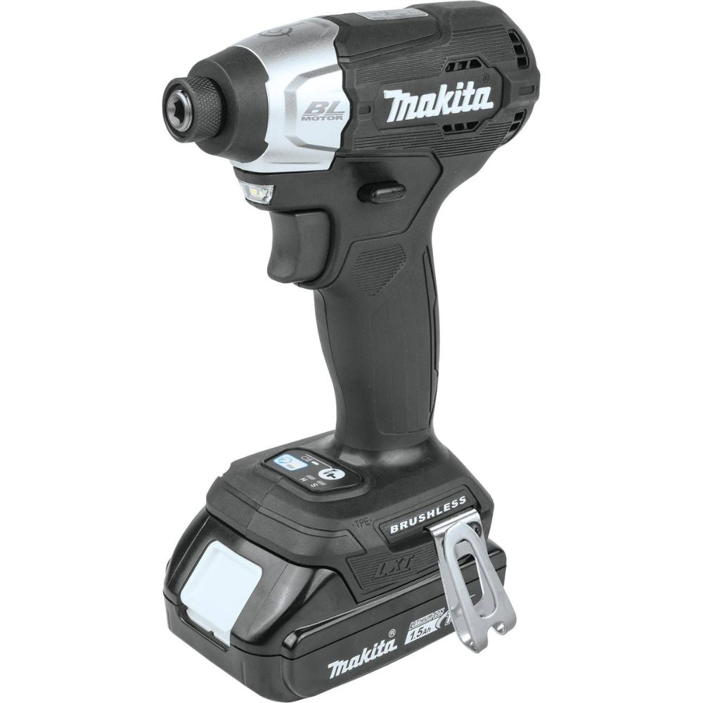 Makita CX203SYB 18V LXT Lithium-Ion Sub-Compact Brushless Cordless 2-Pc. Combo Kit (1.5Ah)