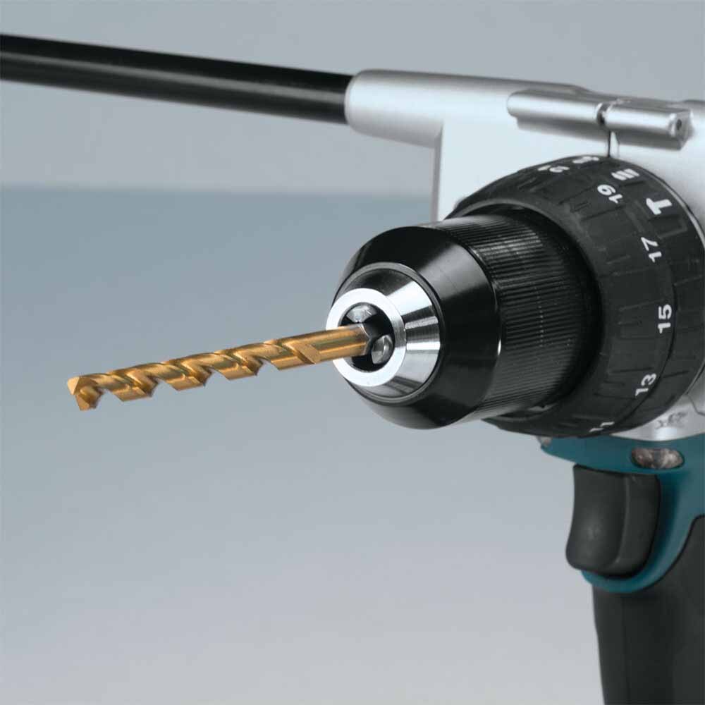 Makita D-23927 1/4" Titanium Coated Drill Bit, 1/4" Hex Shank